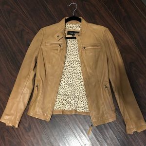 Camel Leather Jacket